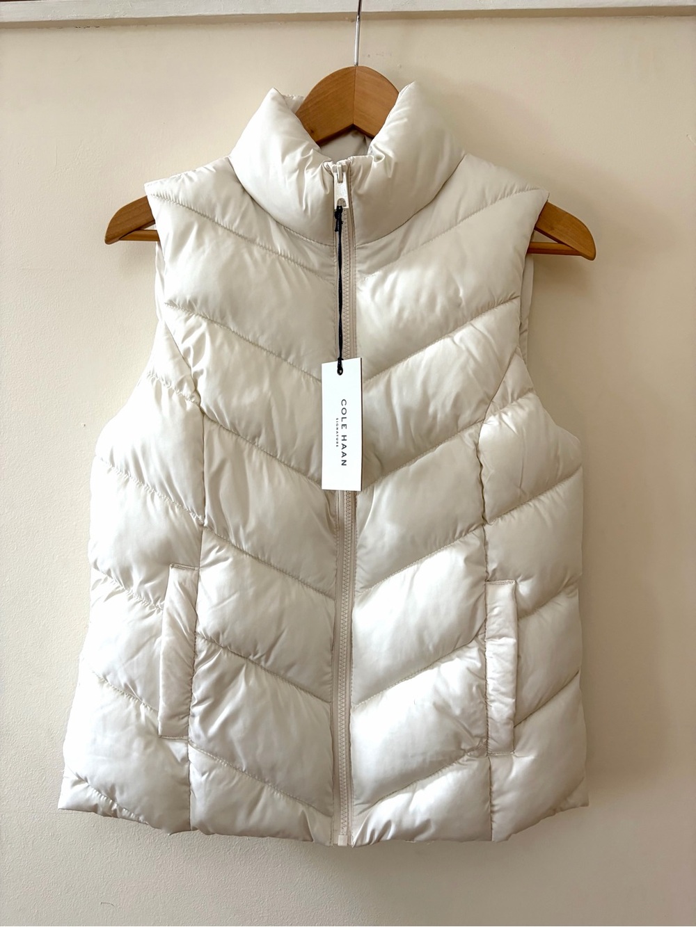 NWT Cole Haan Quilted Puffer Vest
